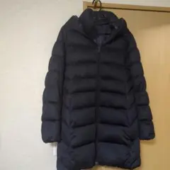 ユニクロ フード付き ダウンジャケット Lサイズ　美品