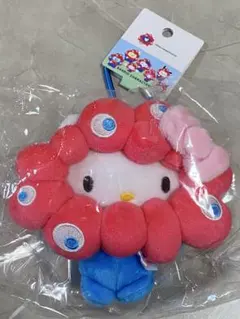 大阪万博　ミャクミャクサ ハローキティ ぬいぐるみ