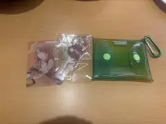 プロセカ スシロー コラボ マルチポーチ クリアカード 花里みのり