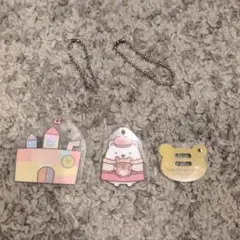 すみっコぐらし アクリルキーホルダー3個セット