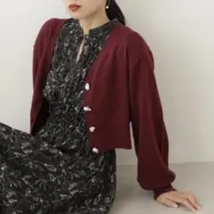 JILL by JILL STUART バロックパール ニット