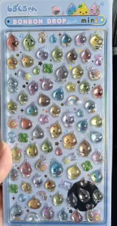 ボンボンドロップシール　しずくちゃん　mini