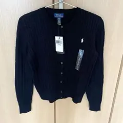 ラルフローレン　ケーブルニットカーディガン／新品／XL