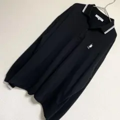 U.S.POLO ASSN. 長袖ポロシャツ　ゴルフトップス　L 黒