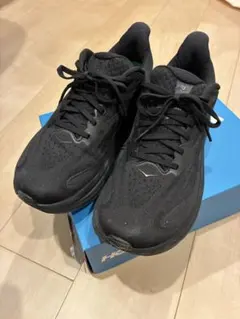 HOKA クリフトン10 ブラック25.5cm