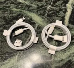 【新品未使用】Apple 純正品 ライトニングケーブル USB-C タイプC