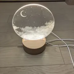 間接照明 3Dナイトライト 月3D立体効果のサムネイル