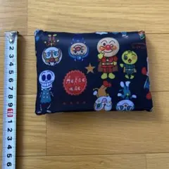 大容量エコバッグ　軽量 キャラクターアンパンマン 折り畳みバッグ ショッピング