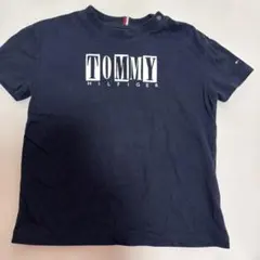 TOMMY HILFIGER ブラック Tシャツ 92