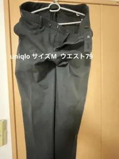 UNIQLO ユニクロ スラックス ブラック 79cm