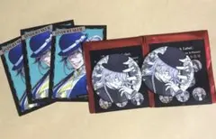 黒執事 Black Label 特典カード 缶バッジ葬儀屋 アンダーテイカー