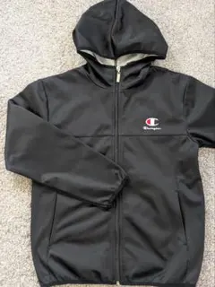 Champion ブラック フード付きジャケット防風タイプ 160センチ