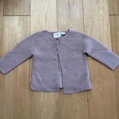ザラベビー　ピンクカーディガン　12-18months