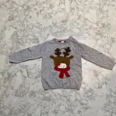 H&M クリスマスニット トナカイ