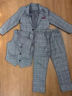 男の子用フォーマルスーツ 130cm 3点セット