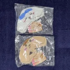 ちいかわ　かわいいかわいいねこのかぶりもの　ハチワレ・くりまんじゅう