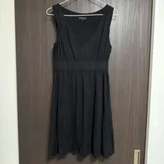 theory ブラック ノースリーブ ワンピース S