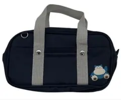 ポケモン スクールバッグ型 ペンケース カビゴン 筆箱　スクバ　ペンポーチ