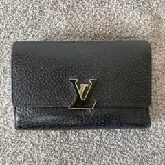 LOUIS VUITTONルイヴィトン ポルトフォイユ カプシーヌ 三つ折り財布
