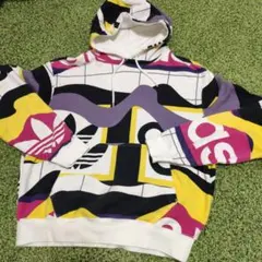 アディダス 完売品 レア プルオーバー パーカー メンズ レディース