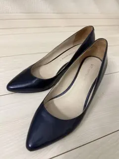 UNITED NUDE エナメル パンプス ネイビーのサムネイル