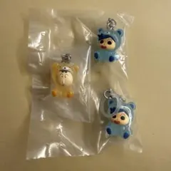 クレヨンしんちゃん　めじるしアクセサリー　風間くん　ボーちゃん　3点セット