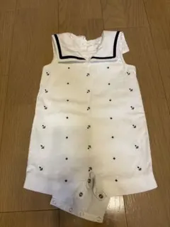 Ralph Lauren セーラー襟ロンパース 9M