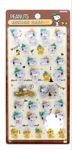 正規品 スヌーピー ボンボンドロップシール ビーグルスカウト 新品