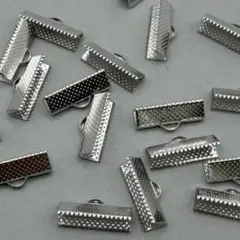 ワニ口　ワニカン　20㎜　シルバー　30個　1020