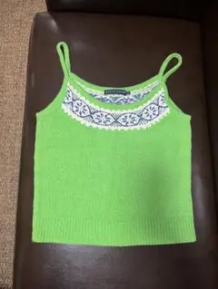 RALPH LAUREN ニット　キャミソール　ノルディックのサムネイル
