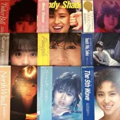松田聖子 レコード 8枚セット 歌詞カード付 - メルカリ