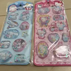 サンリオ　キティ　シナモロール　ウォーターシール