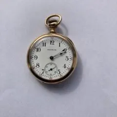 Waltham 懐中時計 k14金無垢 手巻き式19世紀末１００年前アンティークのサムネイル