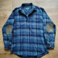 ペンドルトン 90s USA製 ネルシャツM長袖ウール100%Pendleton