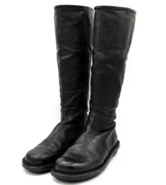 ZUCCa ズッカ パンツブーツⅡ 牛革レザー ロングブーツ/Sサイズ23cm黒
