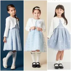 Bebe 入学式 水色 ワンピース 120㎝