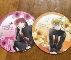 NARUTO コースター　アニメイトカフェ ナルト　サソリ