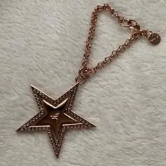 agnes b. アニエスベー　バッグチャーム　スターモチーフ　キーホルダー