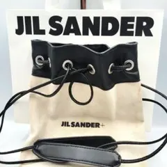 JIL SANDER+ ドローストリング クロスボディバッグ　巾着型　レザーのサムネイル