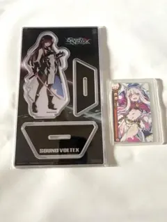 SOUND VOLTEX アクリルスタンド 紅刃　カード付き