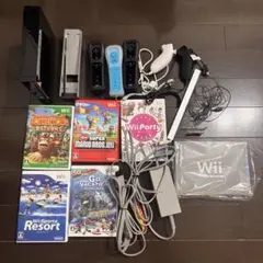 Wii本体とゲームセット