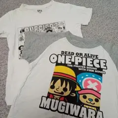 ONE PIECE ラグランTシャツ 100cm 2枚セット