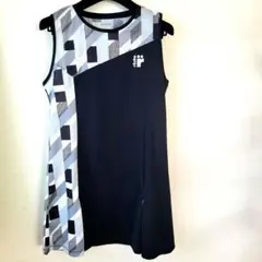 ローチェ★テニスワンピース黒L