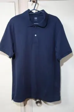ユニクロ　ポロシャツネイビー系4枚セット　Lサイズ