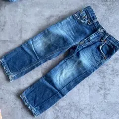 Edwin 古着　デニムブルー ストレートパンツ ジーンズ　vintage 90