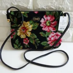 新品 FEILER フェイラー ショルダーバッグ ポーチ 花柄刺繍