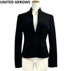 美品　UNITED ARROWS　レディース　コットン　ジャケット　M　ブラック