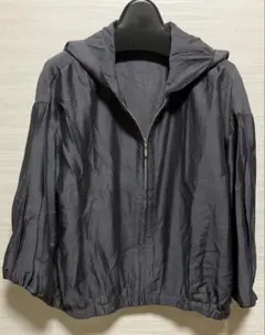 COMME CA ISM 七分袖フーデッドブルゾン サイズ9のサムネイル