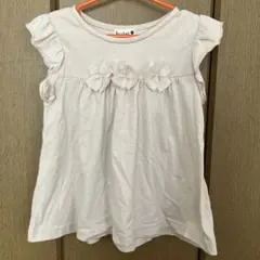 ブランシェス branshes フリルTシャツ 110cmのサムネイル