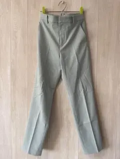 【オンライン限定】ユニクロ　スマートアンクルパンツ（ライトグリーン）